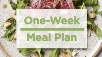 one week meal plan lose 15 pounds